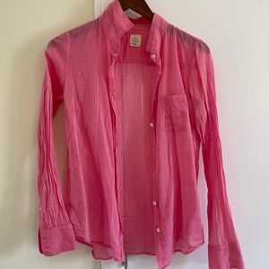 Jcrew button down stained on one sleeve